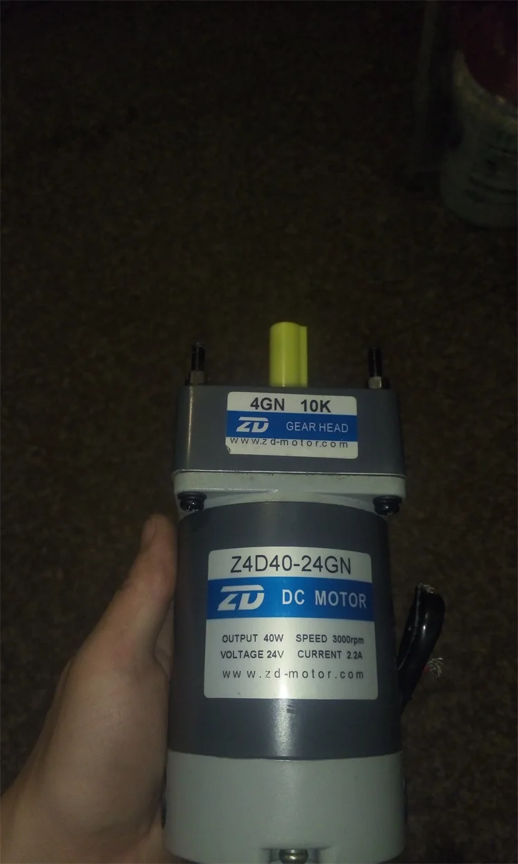 【2hp】DC KBPW-240D Black (8401), Pulse-Width Modulated(PWM) Drive