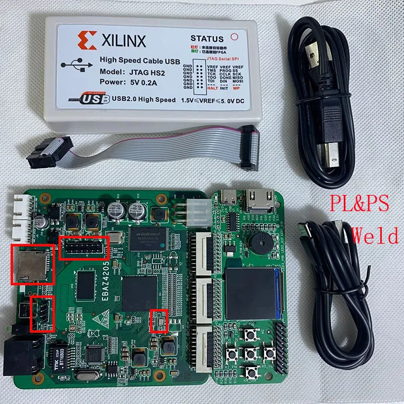 Xilinx-開発ボード,fpga学習,良好な状態,良好な状態,zynq7010,ebaz4205