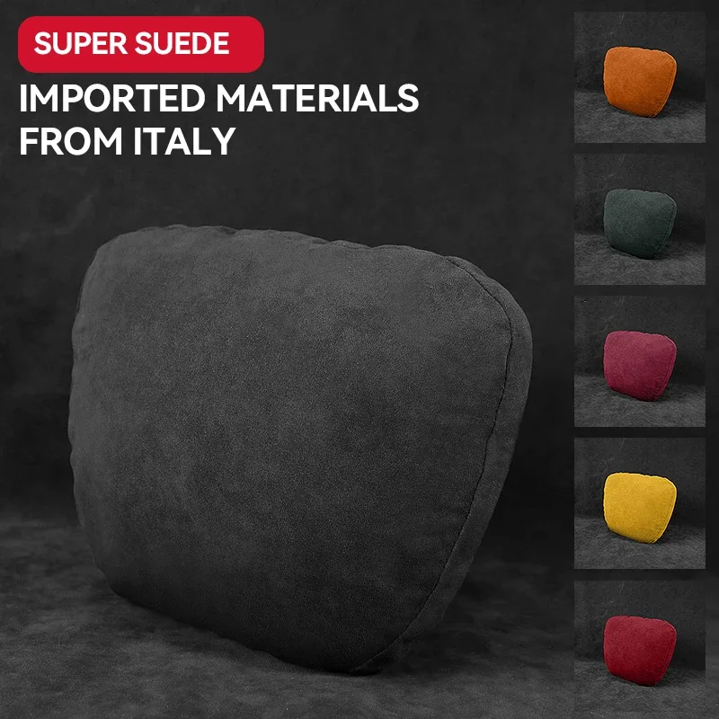 

Italy Super Suede Car Maybach Design Headrest for Mercedes Benz A B C E GLA GLB GLC GLE Class W204 W205 W206 W166 W212 W213 W177