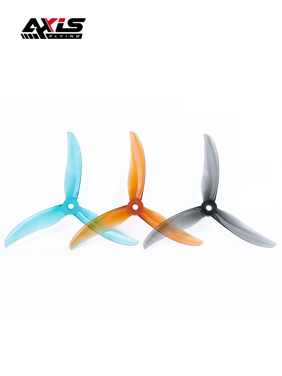 Axisflying, 6 пар, новый пропеллер BlackBird BB39, подходит для совместного бренда BB2207 V3 Motor/AE2207 V2/Bando/3-лопастной реквизит для фристайла thumbnail 2