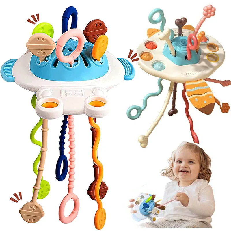 

Игрушки Монтессори для сенсорного развития ребенка 1-3 лет