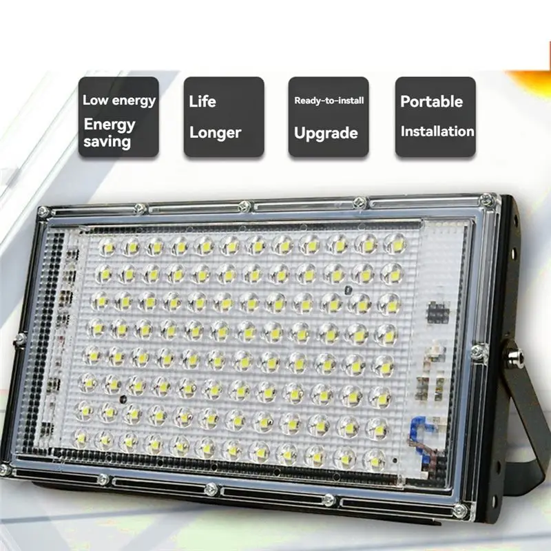 Y42A-LED 투광등, 실외 스포트라이트, 에너지 효율적인 펄 포인트 투광등, 월스트리트 램프, 정원 조명