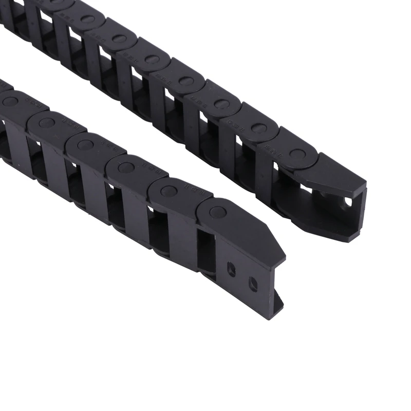 5Pcs 10 X 20Mm 1M Open On Both Side Plastic Towline Cable Drag Chain