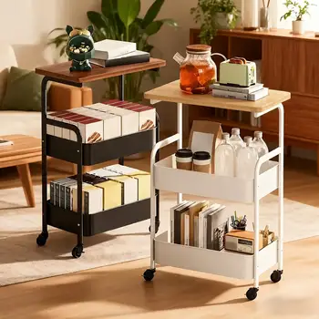 Three Tier Rolling Cart 1