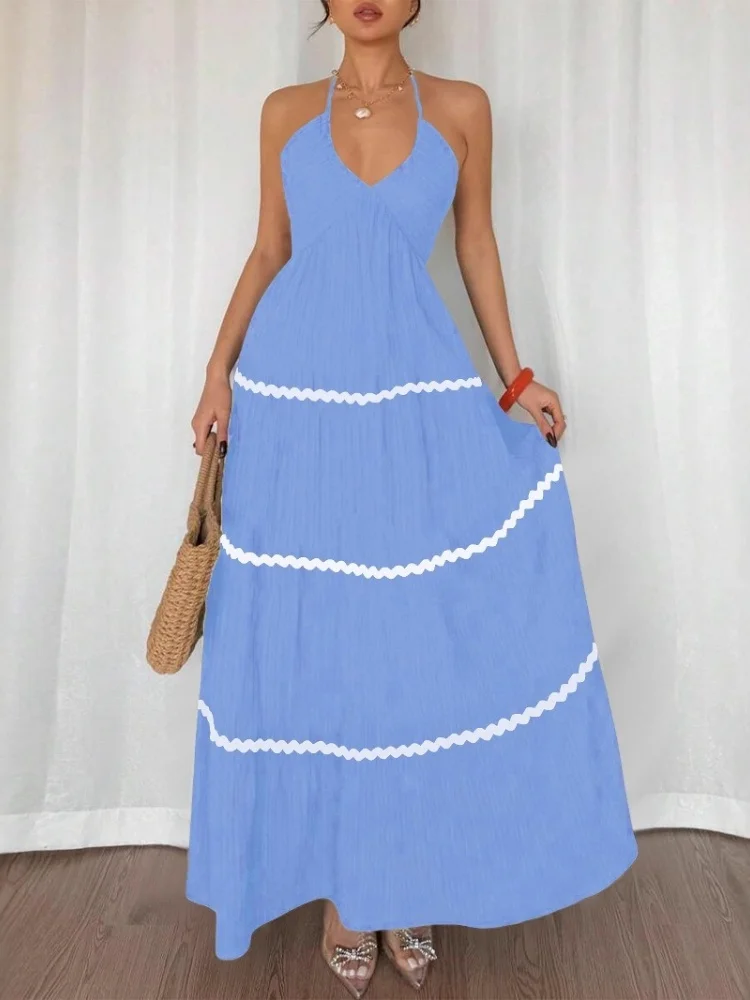 Wmstar Dress Women Wholesale New Popular Wholesale Dresses for European American Clothing Luxury 2025 on Clearance Sale