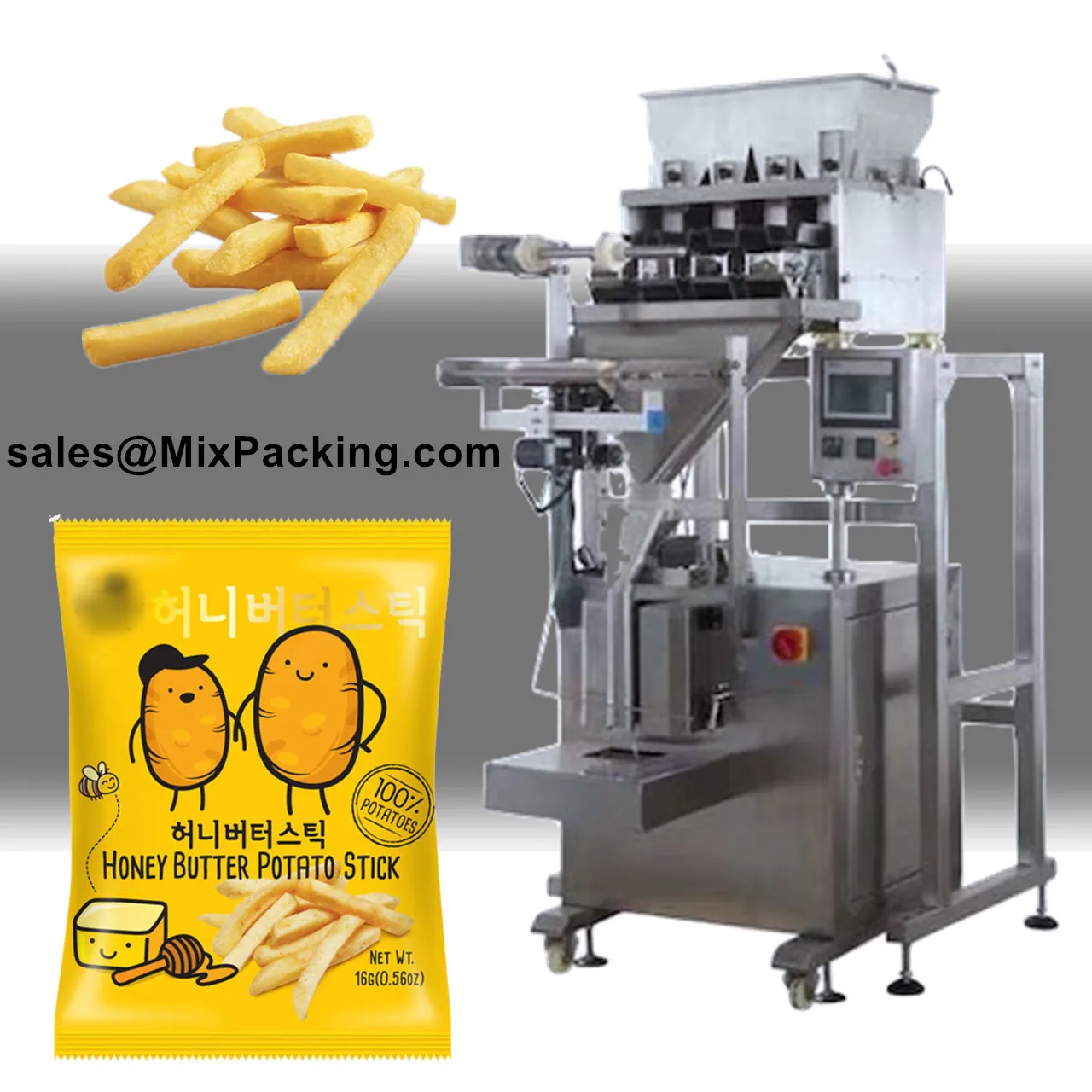 Automatic Weighing Pouch 50g Seasoning Powder Packaging Machine