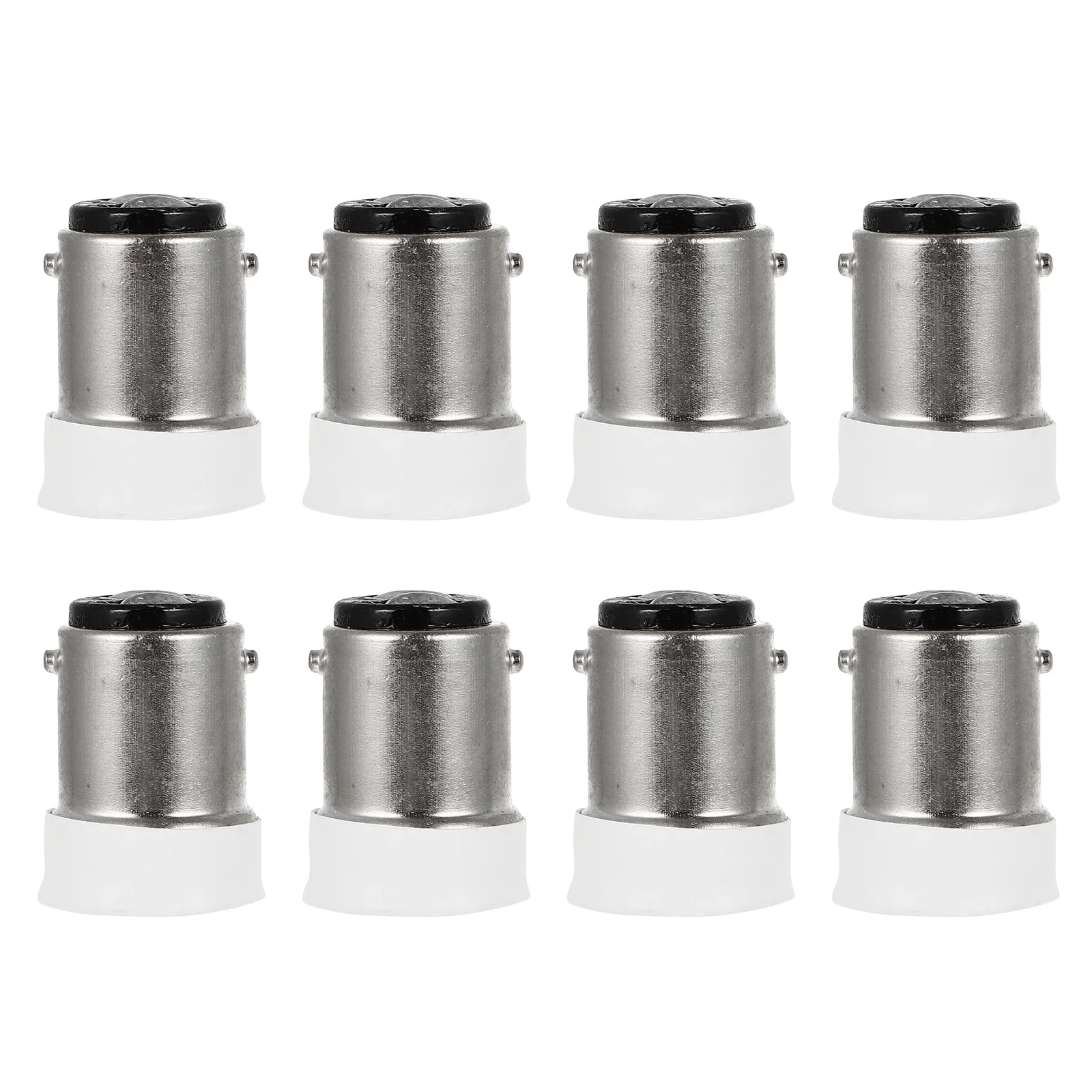 

8 Pcs Screw Lamp Holder Light Bulbs Converter Lamps Adapter Copper Base LED Banquet