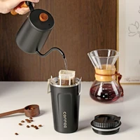 Portable Travel Thermal Vacuum Insulated Water Bottle Termos Water Bottle Water Gourd in-car Coffee Mug Insulated Bottle Tumbler 5