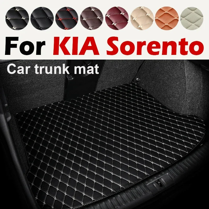 

Car trunk mat for KIA Sorento five seat/Seven seats 2015 2016 2017 2018 cargo liner carpet interior accessories cover