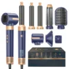 Professional 7 in 1 Hair Dryer High Speed Blow Dryer Hair Strighter Blow Dryer Hot Air Styling Comb Hair Curler Salon 11000RPM 1