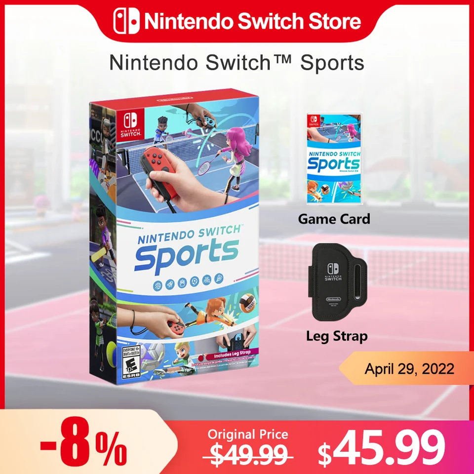 Switch Sports Nintendo Game Deals 100% Official Original Physical Game Card Party Genre for Switch OLED Lite