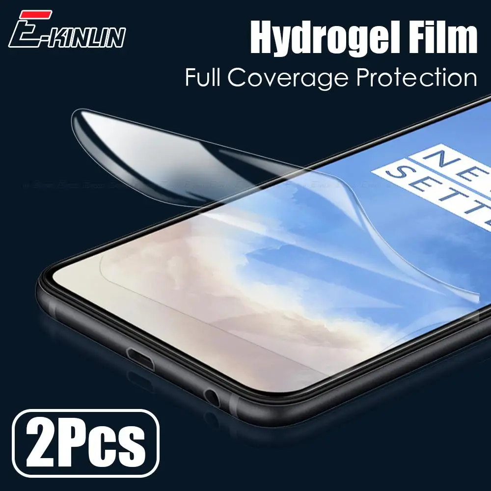 

2Pcs Hydrogel Film Full Cover Screen Protector For OnePlus 11R 11 10R 10T 10 Ace 2 2V 9R 9RT 9 8 7 Pro 8T 7T Not Glass