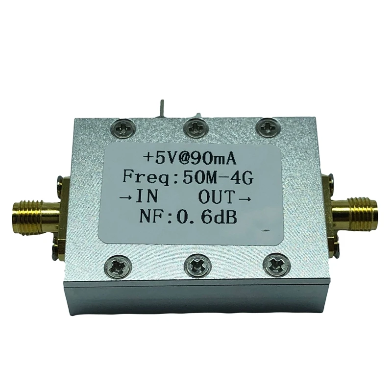 RF 증폭기, 저잡음 증폭기 모듈 보드, LNA 0.05-4G NF = 0.6DB