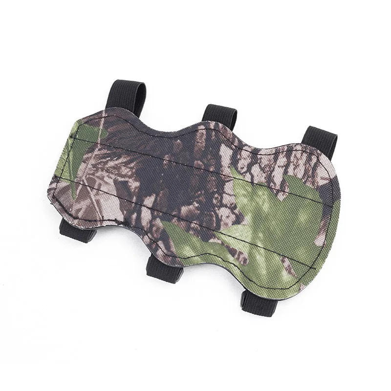 Protezione per la protezione del braccio per tiro con l'arco mimetico Caccia tradizionale Archi ricurvi Protezione per l'allenamento del tiro Accessori per la caccia all'aperto