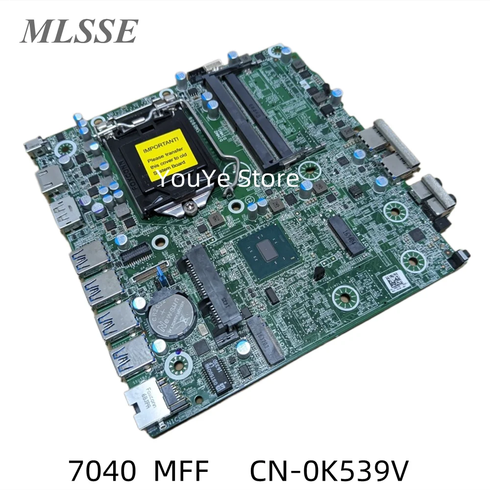 New For Dell Optiplex 7040 Mff Series Micro Mini Desktop Pc Motherboard Ddr4 Cn 0k539v 0k539v K539v N6nv0 Lga1150 Mainboard Motherboards Aliexpress