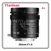 TTartisan 50mm F1.4 Tilt Lens Full-Frame Manual Focus for Sony E M4/3 Canon RF Nikon Z Fuji XF L Mount Mirrorless Cameras 1
