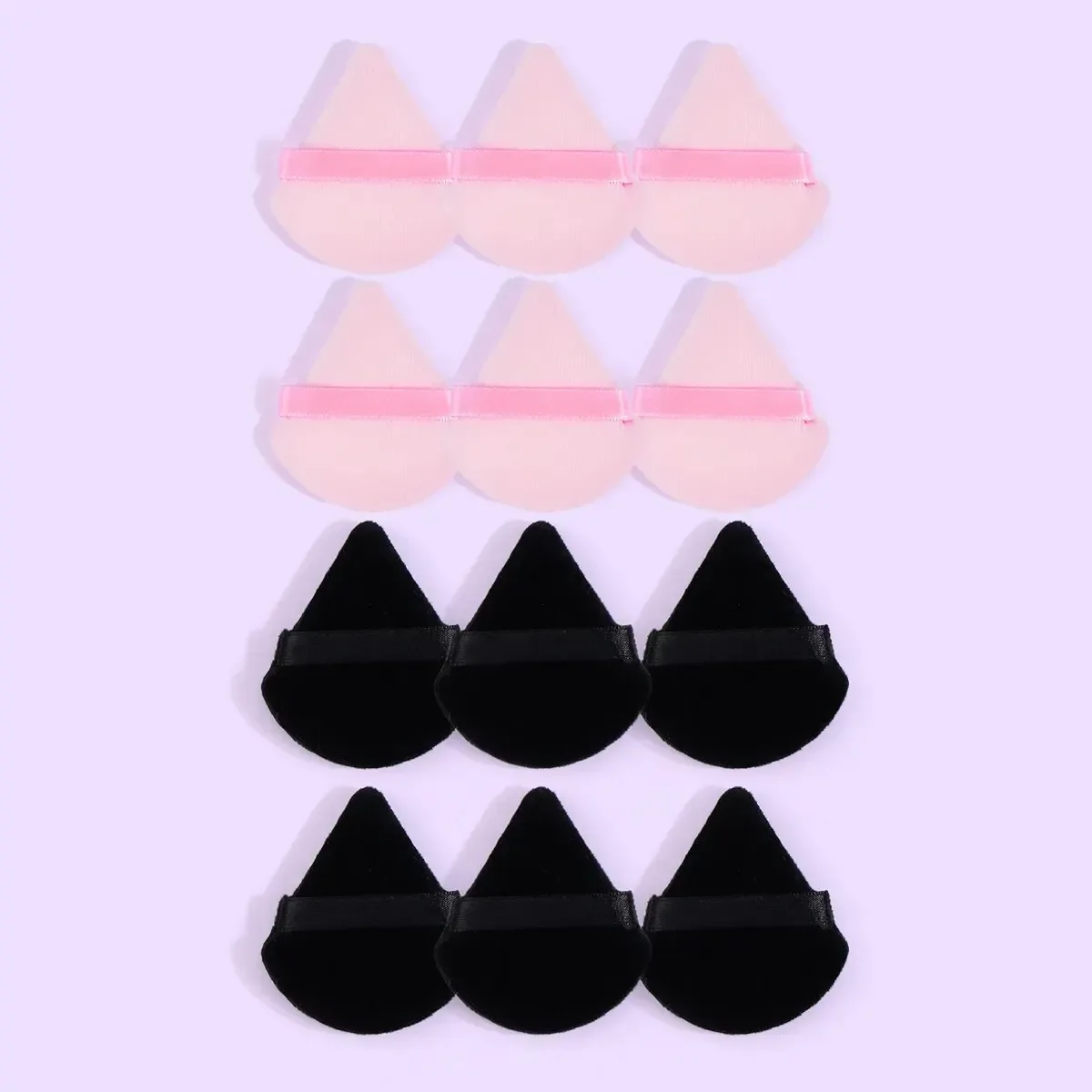 12 pcs Black Pink