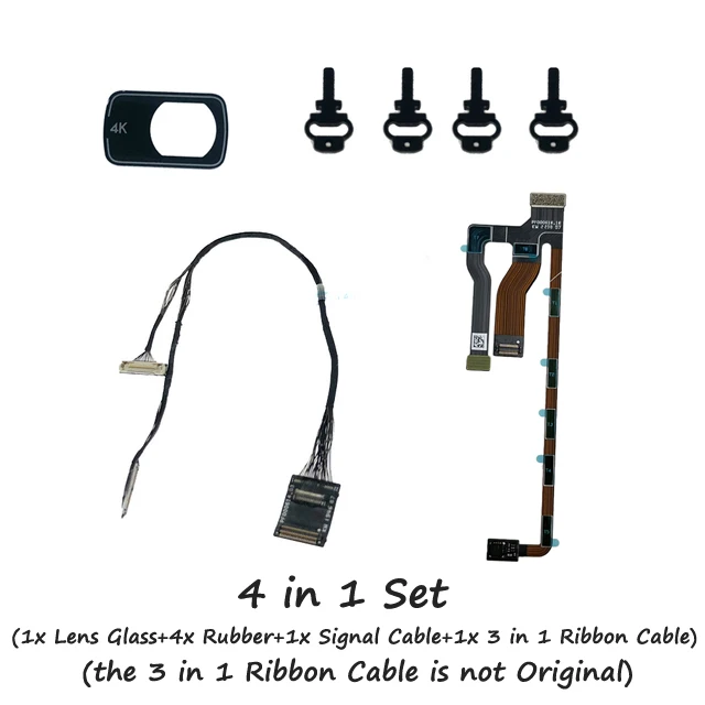 Original for DJI MINI 2 Gimbal Camera 3 in 1 Flexible Flat Cable PTZ Cable Test Tool Empty Gimbal Rubber Lens Glass Cap Cover drone accessories drone repair parts
