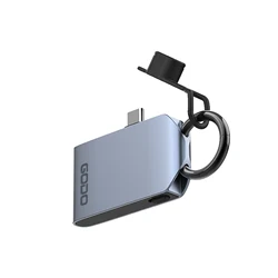 High - Speed Portable NVMe M.2 SSD Enclosure with Protective Cover - USB 3.1 Gen2 10Gbps - M.2 NVMe (GDMS026)