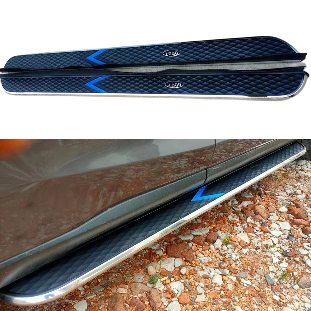 

2 Pieces Aluminum Fixed Running Board Side Tube Side Step Pedal Nerf Bar Fits for 2014-2021 Acura MDX