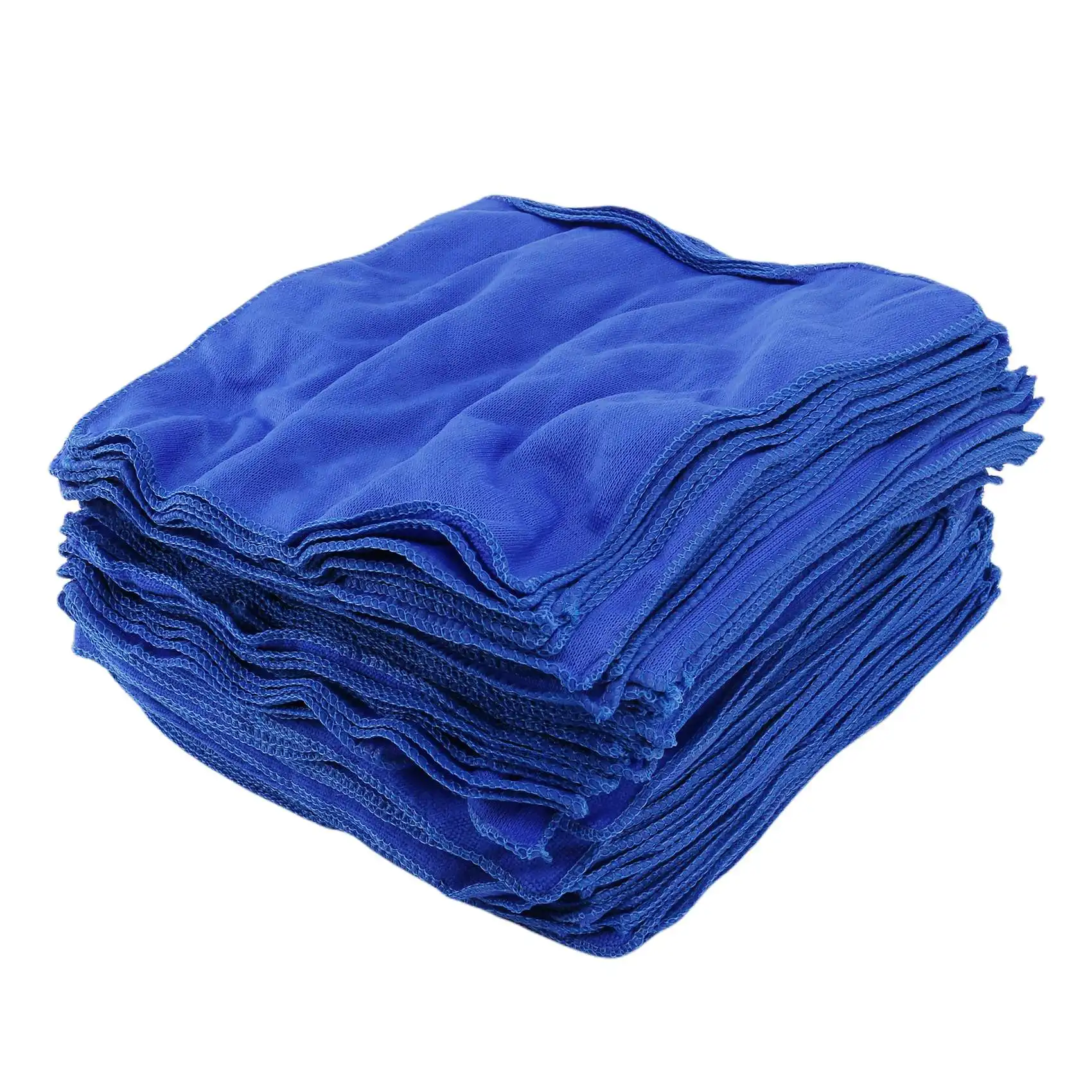 

100 Pcs Car No-Scratch Rag Polishing Dust Rags 30cmx30cm Microfiber Cleaning Cloth