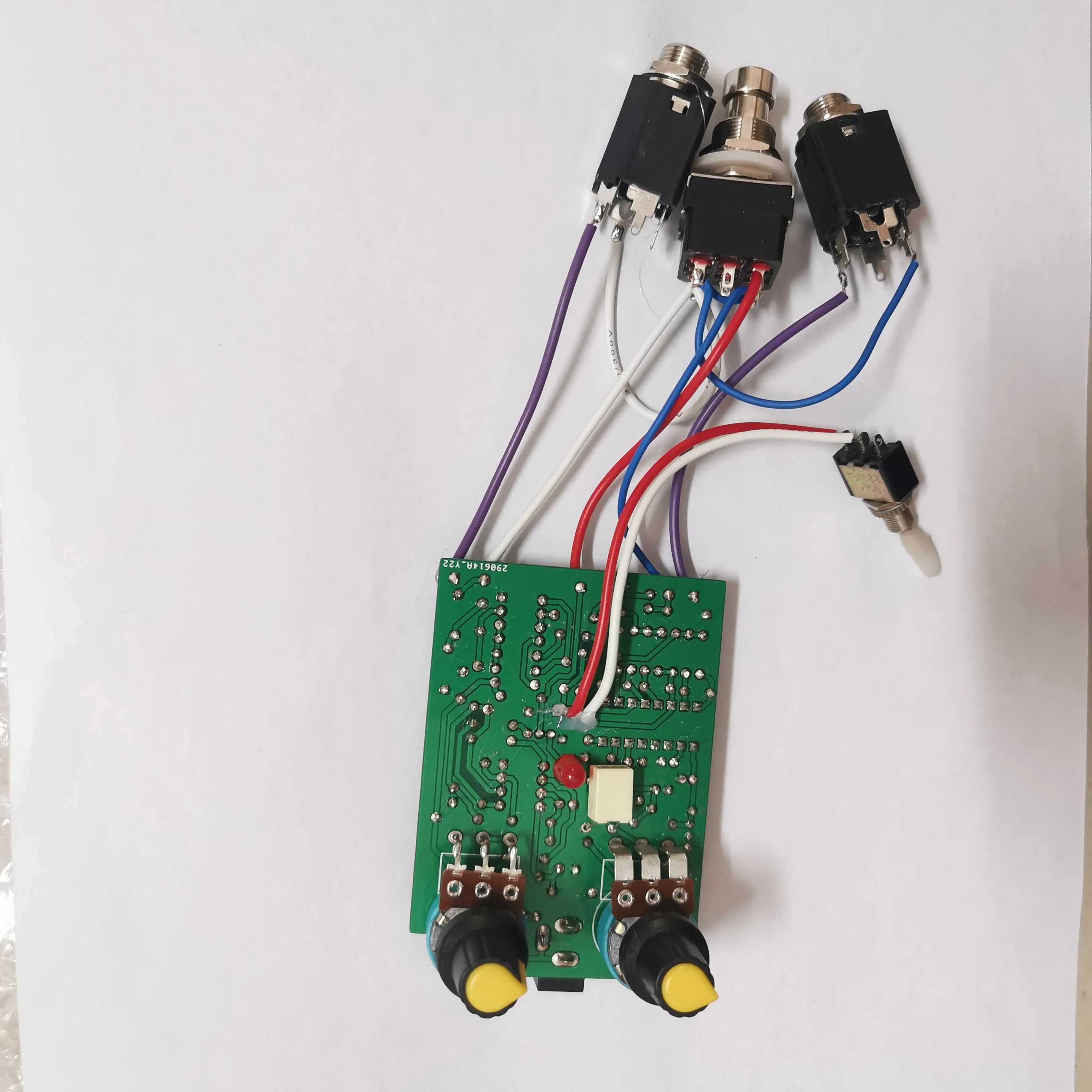 DIY Handmade กีตาร์ไฟฟ้าผล Chorus Chorus Single Circuit Board