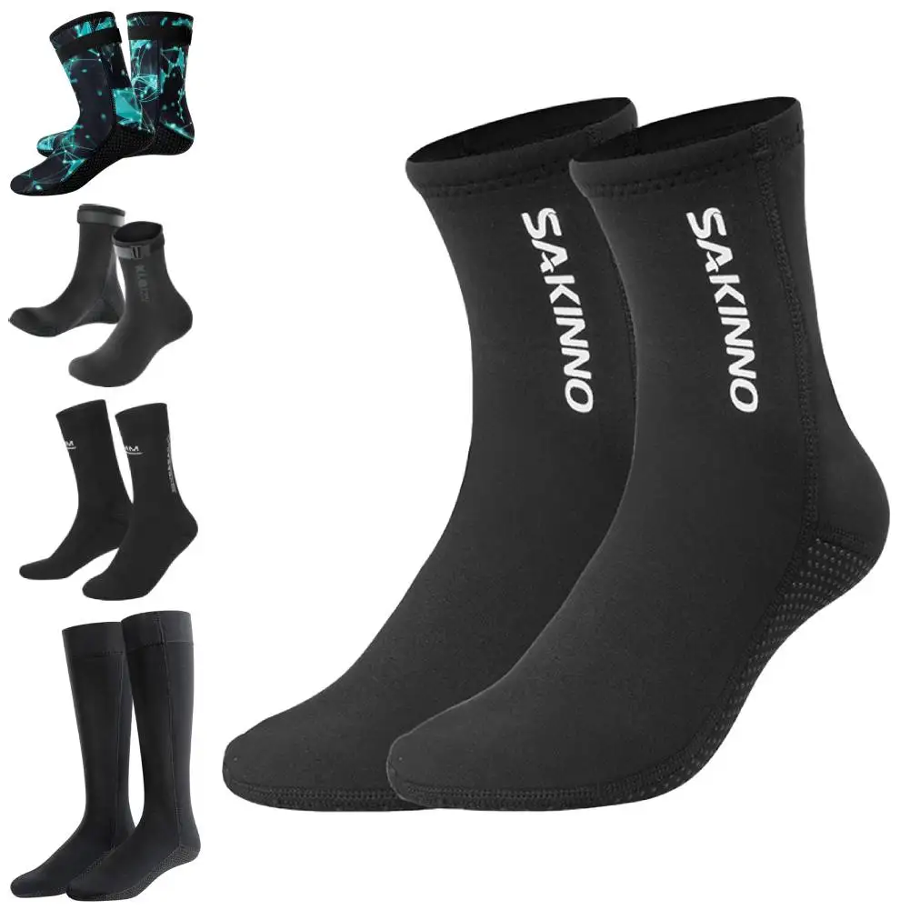 3mmDivingSocksNeopreneBootsWaterSportsSwimmingScubaPremiumFin
