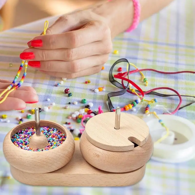 DoubleBowlWaistBeadsKitBeadSpinnerBowlWithWaistBeadSpinner