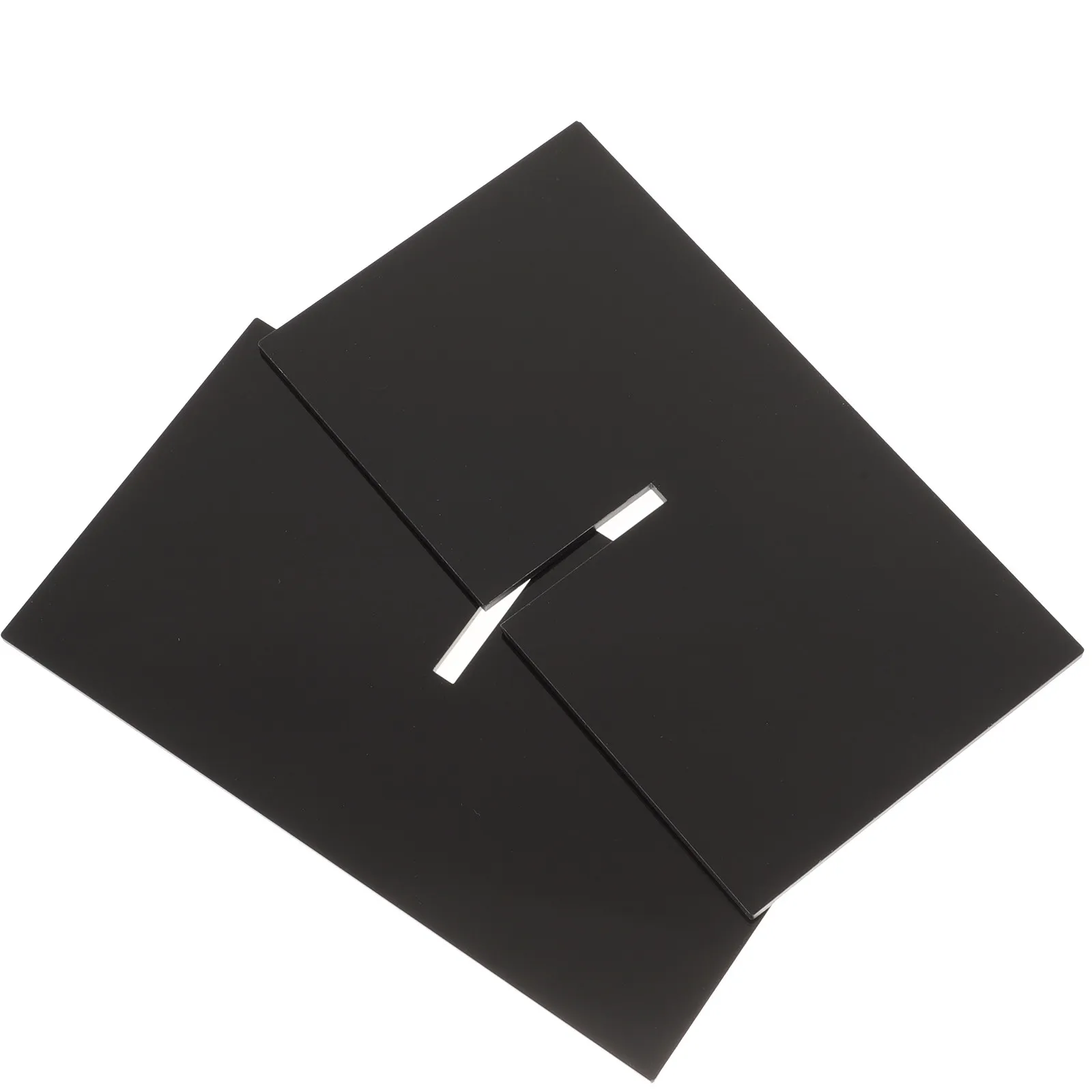 분리 가능한 아크릴 독서대 - 책, 악보, 성경, 성가, 사원, 학교, 사무실, 가정용 - 우아한 책꽂이 독서대