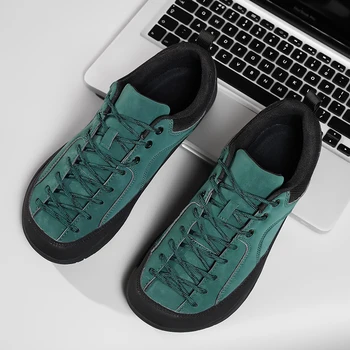 2026 New Men's Wide Width Shoes Minimalist Barefoot Sneakers Hiking Zero Drop Running Shoes Outdoor Wide Toe Non-Slip Sneakers 1