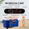 VEVOR 11in Pottery Wheel Ceramic Forming Machine Adjustable 60-300RPM Speed Handle and Foot Pedal Control ABS Detachable Basin 4