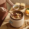 Bear 220V Slow Cooker 3L Purple Ceramic Electric Casserole Household Soup Stew Pot Health Pot Baby Supplement Pot 6