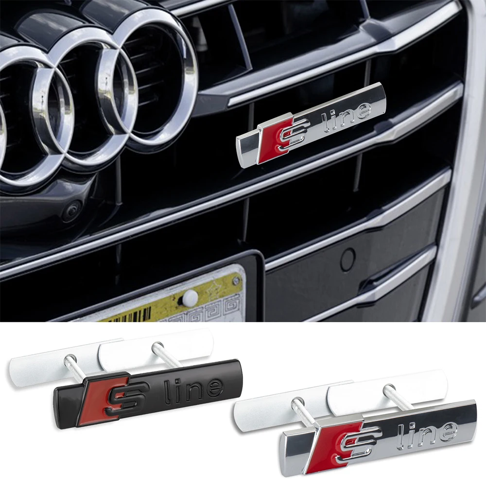 Sleek 3D Metal SLINE Logo Emblem
