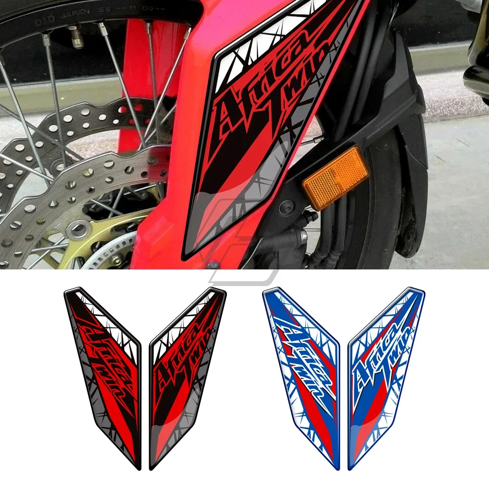 For Honda CRF1000L Africa Twin 2016-2019 3D Motorcycle Fender Fairing Mudguard Protection Decal