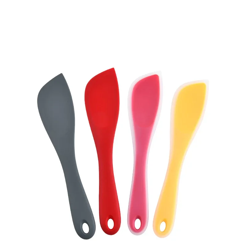 Kitchen Silicone Spatula Translucent Cooking Dough Scraper Cream Butter Smoother Heat-Resistant Utensils Baking Cake Tools silicone spatula dough scraper cream spatula silicone scraper cake scraper cake spatula kitchen spatula silicone cookware