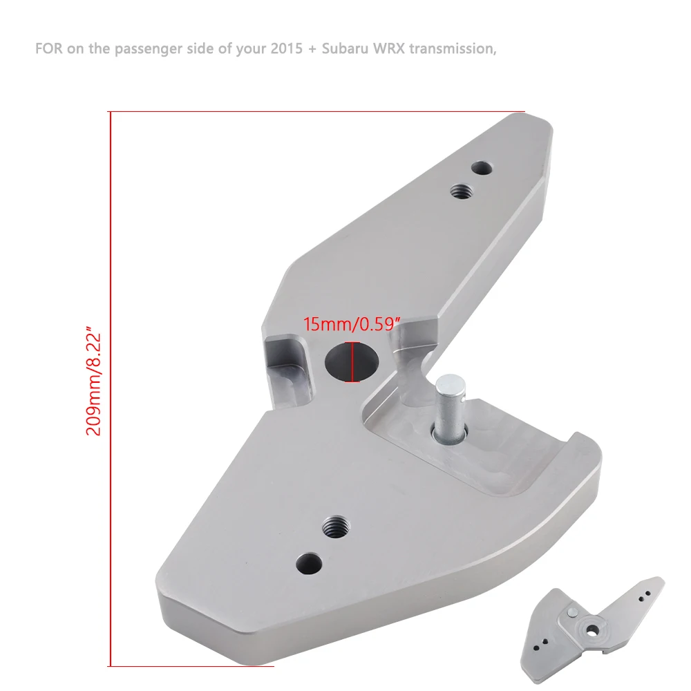 Short Shift Transmission Adapter Plate Bracket For 2015+ Subaru Impreza WRX STI racing