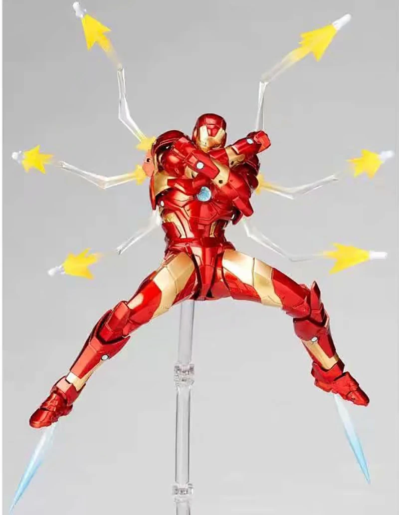 Amazing Yamaguchi Revoltech No.013 Iron Man MK37 Bleeding
