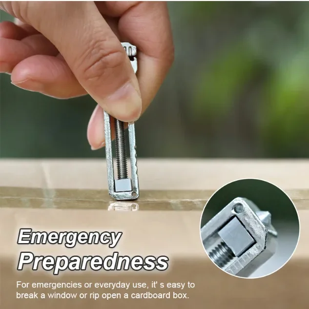 Small pocket wrench multi-tool for outdoor camping, integrated titanium alloy bottle opener, small outdoor tools.