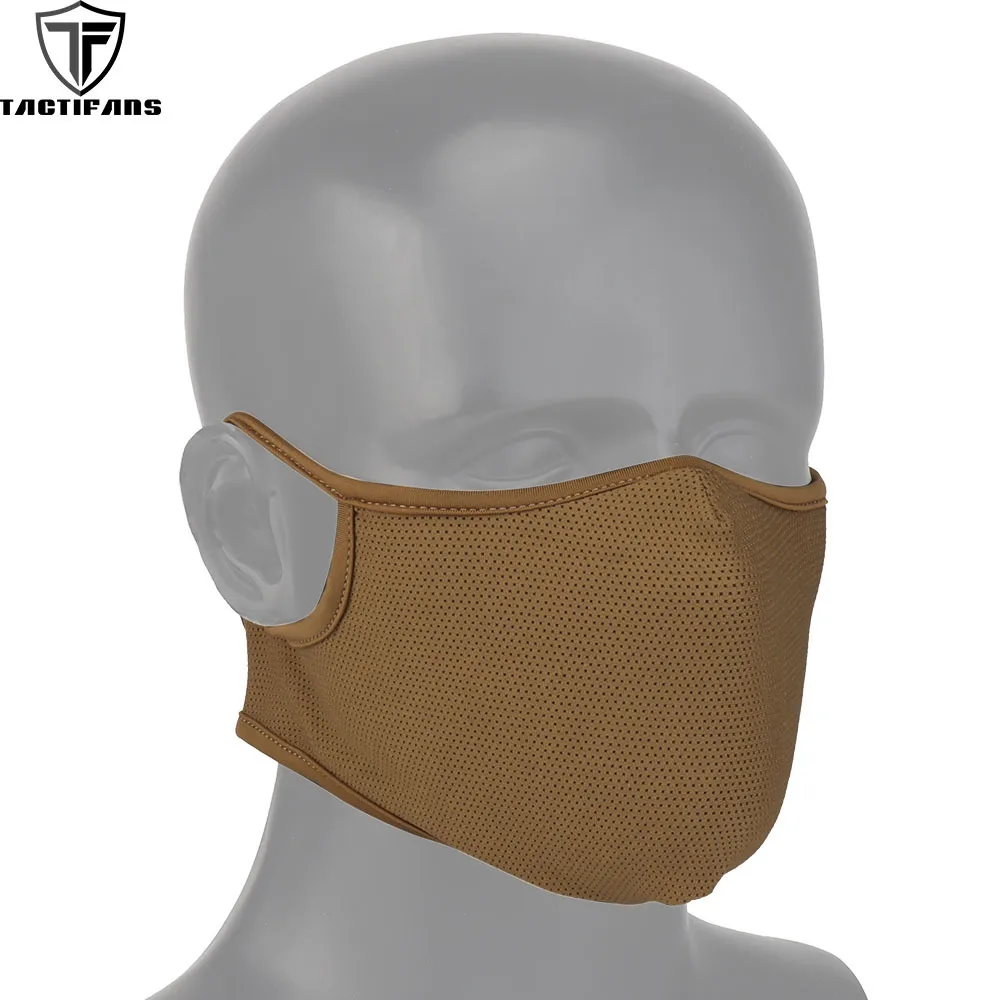 TacticalHalfFaceMaskRecyclableBreathableSoftSilicaMask