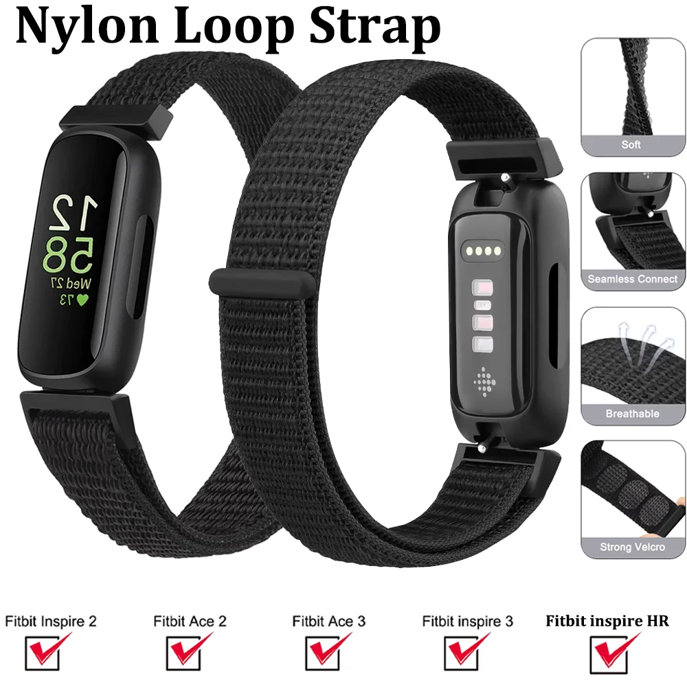 Elastic Nylon Braided Adjustable Breathable Bracelet Wristband Strap