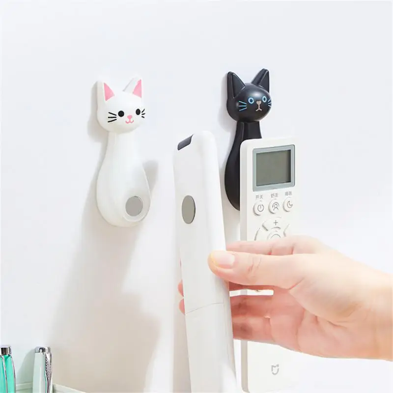 

Magnetic Hook Wall Magnetic Storage Punch-free Strong Paste Cat Remote Control Hook Hook Traceless Holder