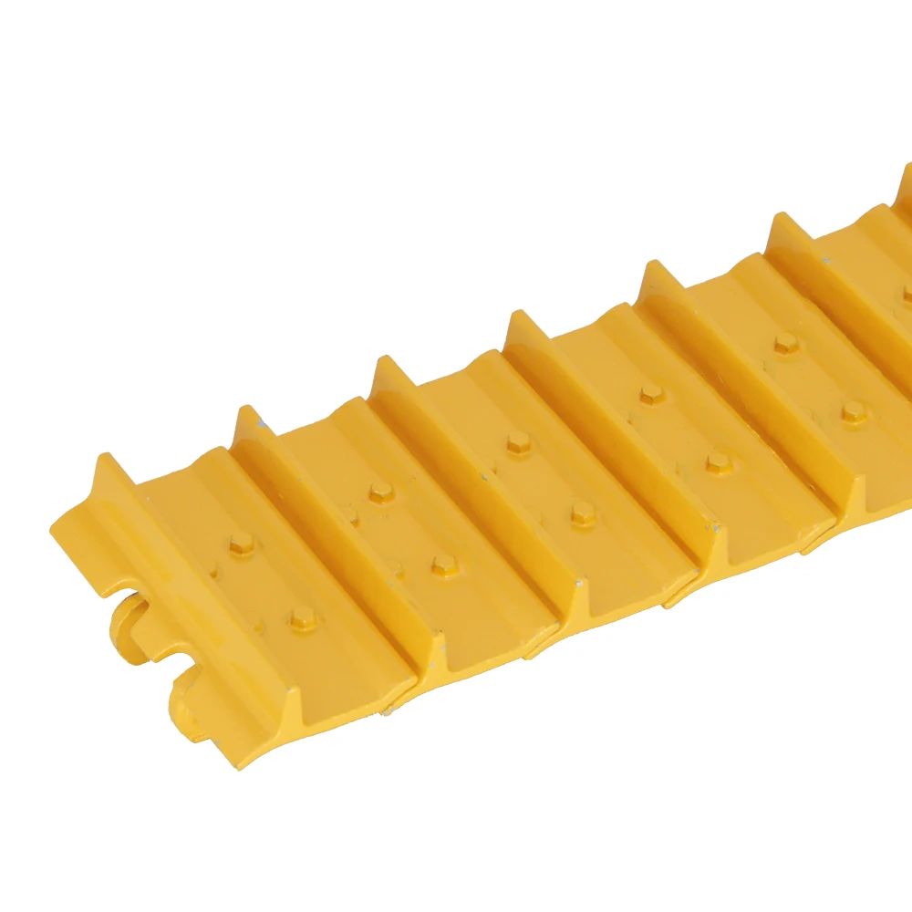 Yellow Loader Track For RC Hydraulic Engineering Vehicle Bulldozer Model Metal Accessories