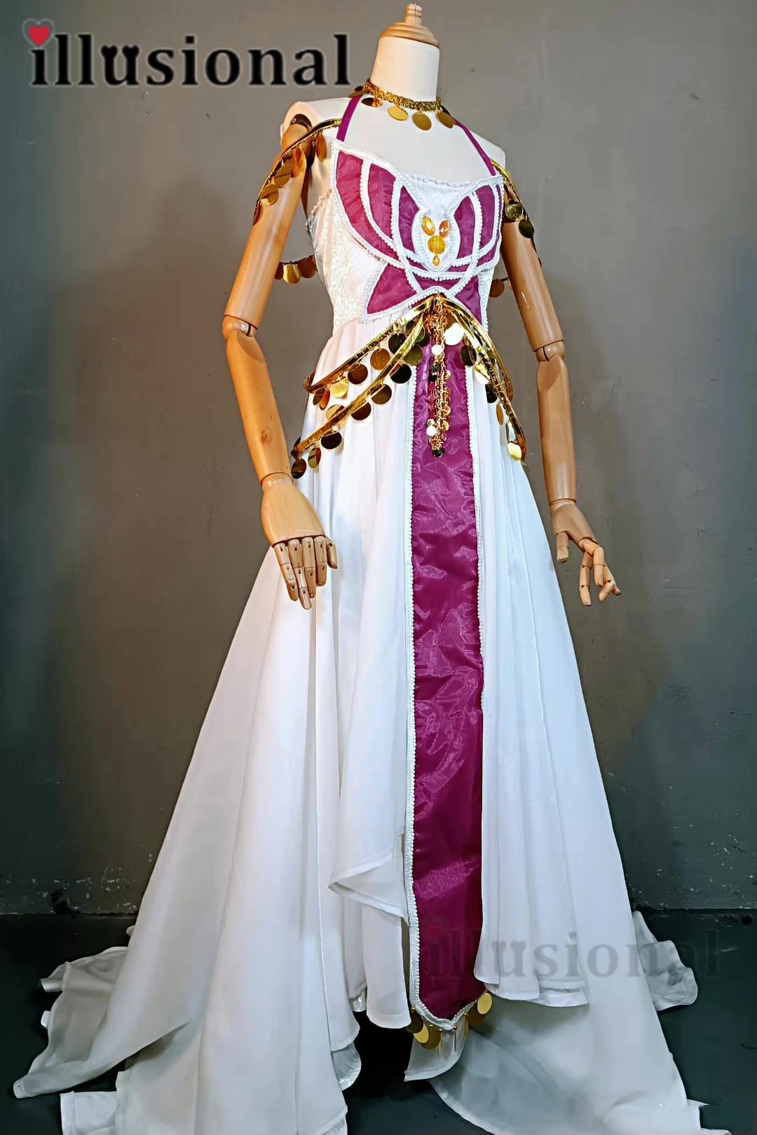 Illusional Custom Size Sakura Tsubasa Reservoir Chronicle Sakura Costume Cosplay Desert Suit Version Anime Dress Female