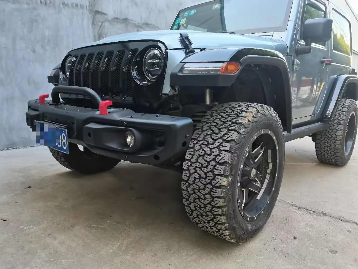 Lantsun Fender Flares Set For Jeep Wrangler JK 2007-2017 – ABS Black, 4PC - View #5