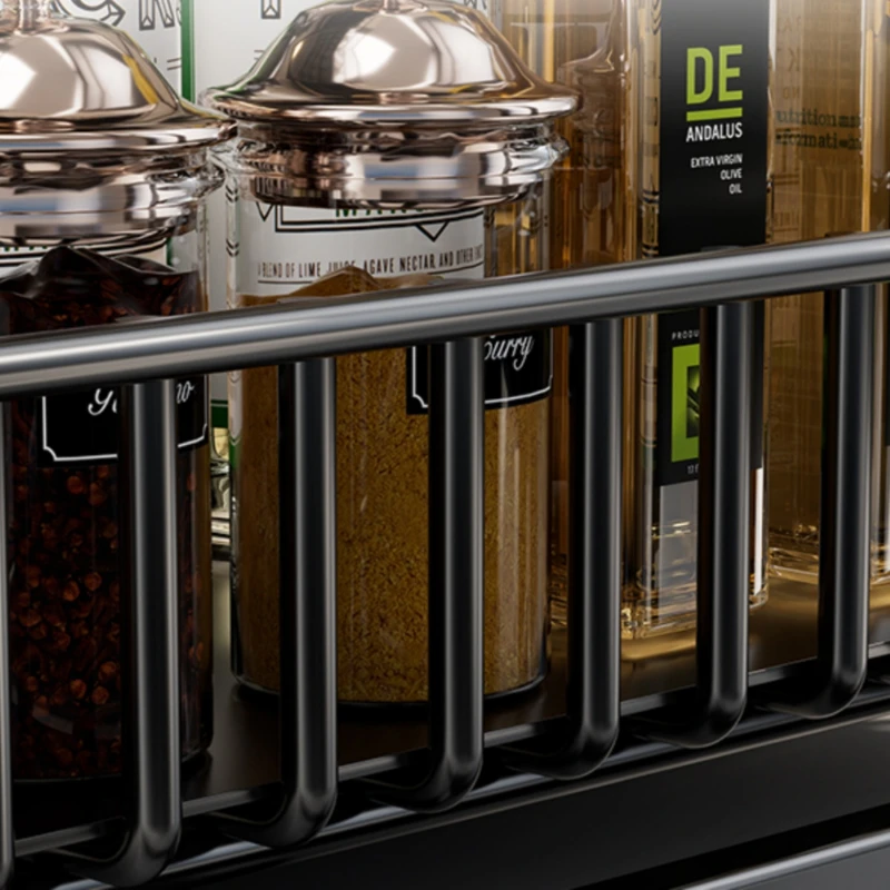 2 Tier Under Sink Storage Organizer Pull Out Bowl and Plate Shelf Cabinet Holder Drainer for Modern Kitchen Organization