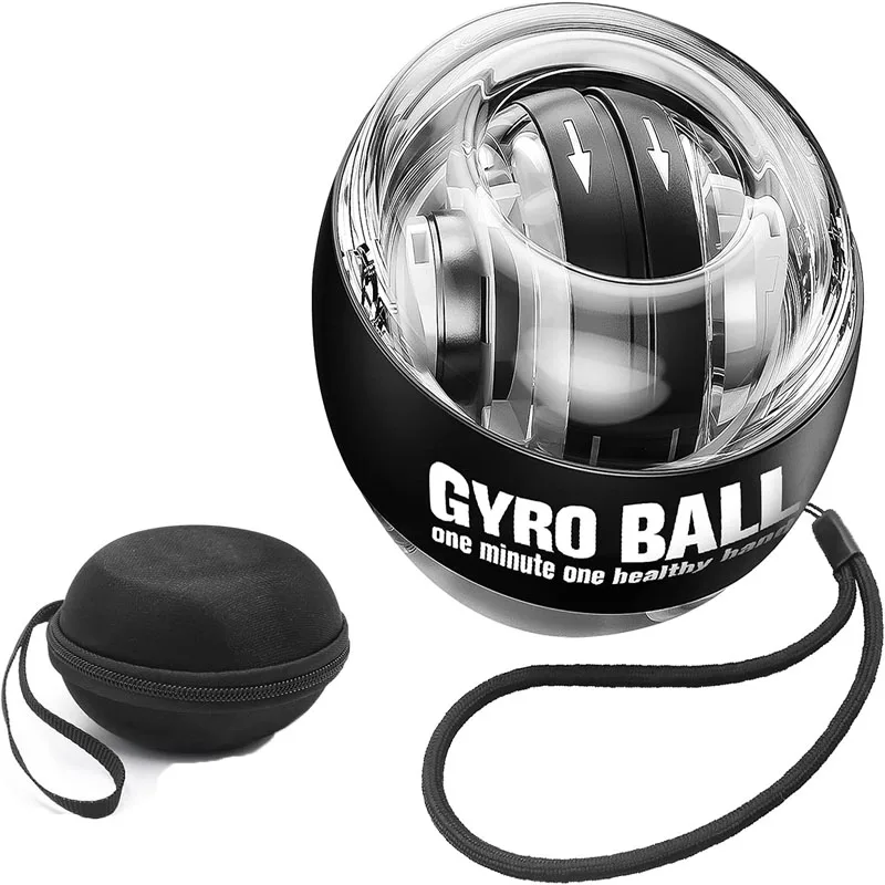 Forearm Exerciser Wrist Exerciser Wrist Trainer Ball Auto-Start Wrist Strengthener Gyroscopic Strengthen Arms Fingers Bones