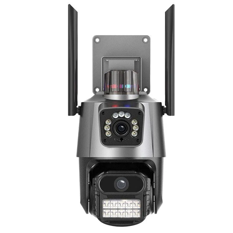 كاميرا مراقبة WiFi PTZ بدقة 8 ميجابكسل مع شاشة مزد...