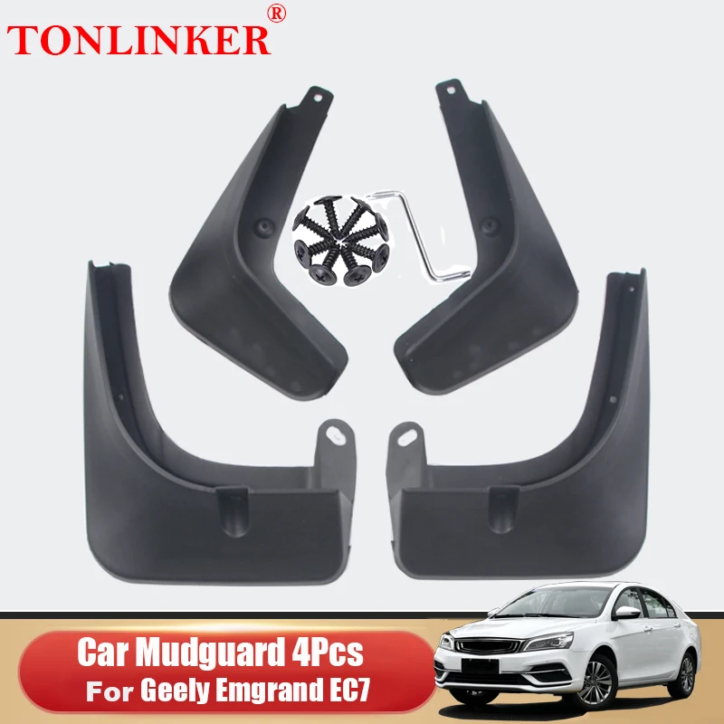 

Car Mudguard For Geely Emgrand EC7 2018 2019-2021 Front Rear Mud Flaps Mudguards Splash Guards Fender Mudflaps 4Pcs Accessories