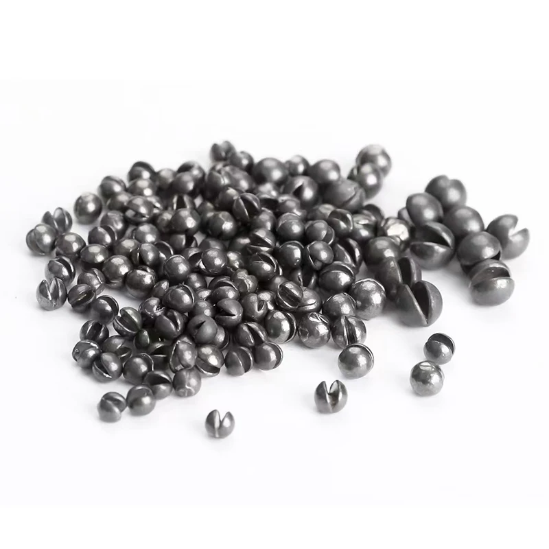 Plombs fendus extra souples 50g assortis (0.2g à 1.0g) pour pêche au flotteur et montages légers