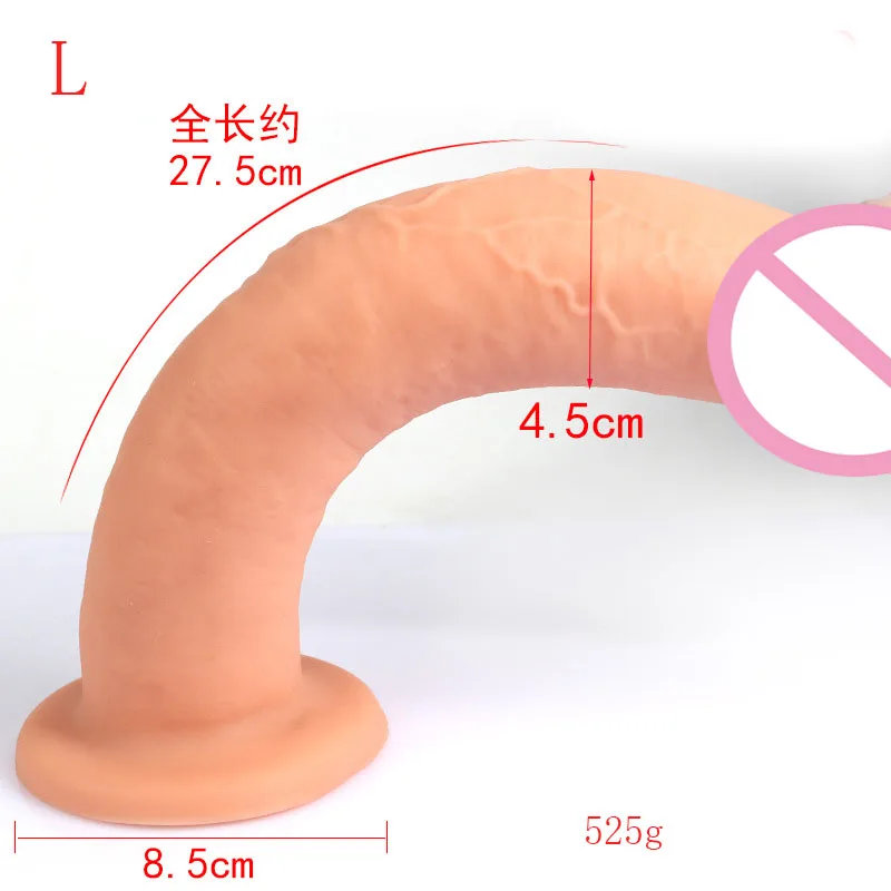 Selling Long Hot Dildo Realistic Fake Buttplug Sex Tos For Women /Men l Anal Plug Masturbators Big_voghion.com